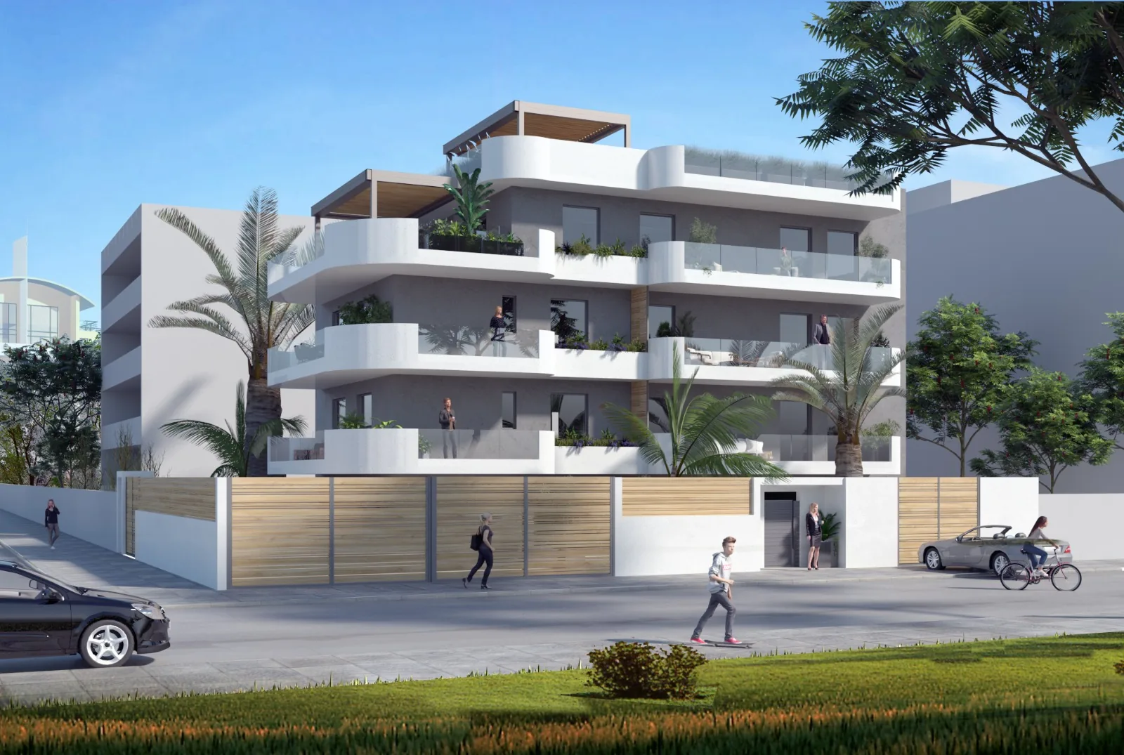 Agiou Trifonos, Glyfada — Denize Kısa Yürüme Mesafesinde Altı Konut — 2
