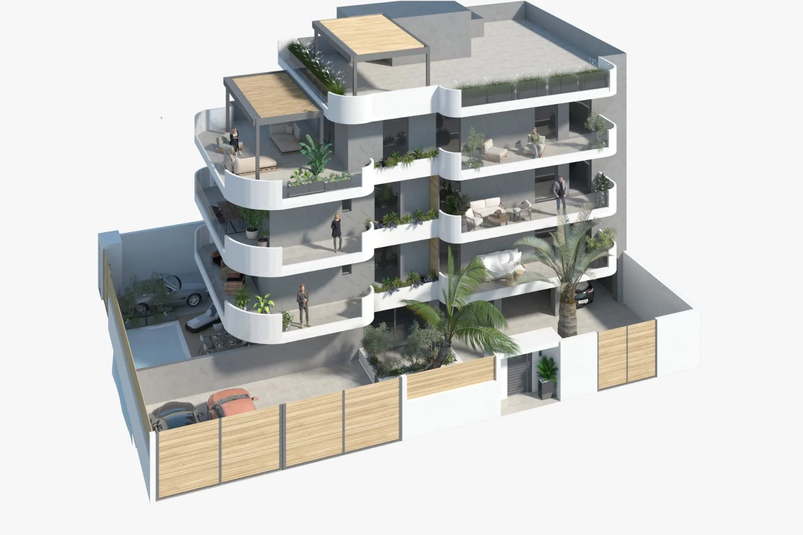 Agiou Trifonos, Glyfada — Denize Kısa Yürüme Mesafesinde Altı Konut — 5