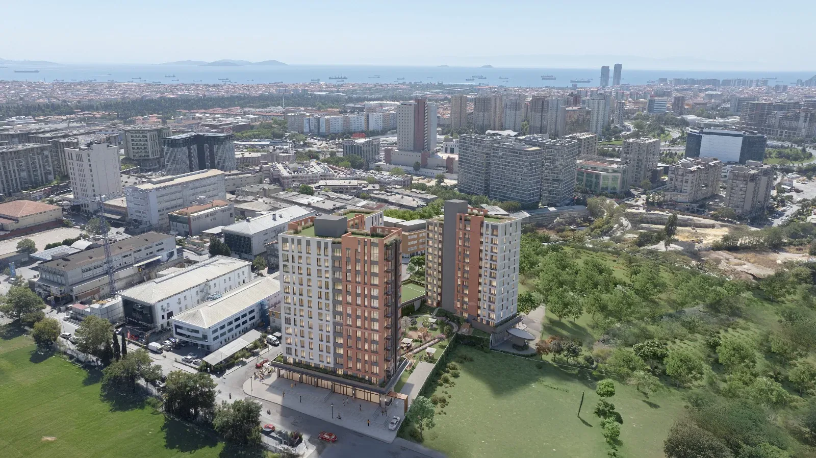Davutpaşa, Topkapı — 1+1 and 2+1 Residences with Offices — 3