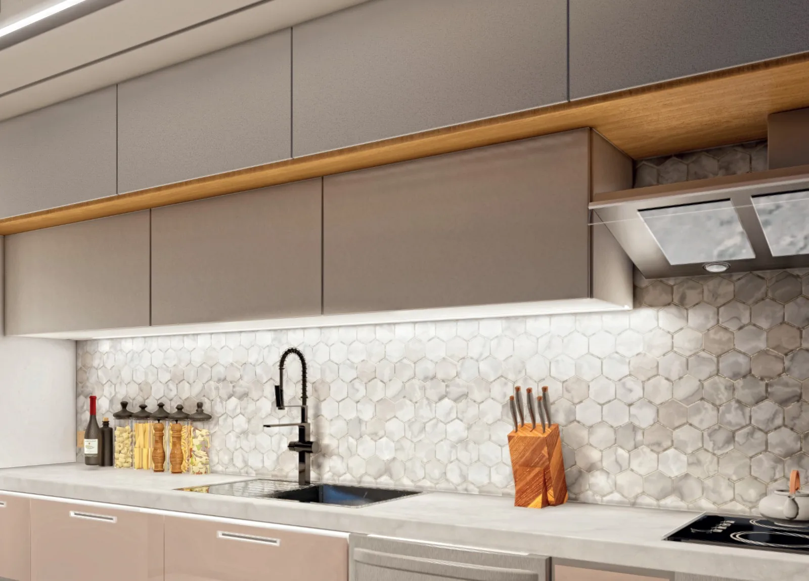Gaziosmanpaşa 3+1 — 101 m² Net with Forest and City Views — 12