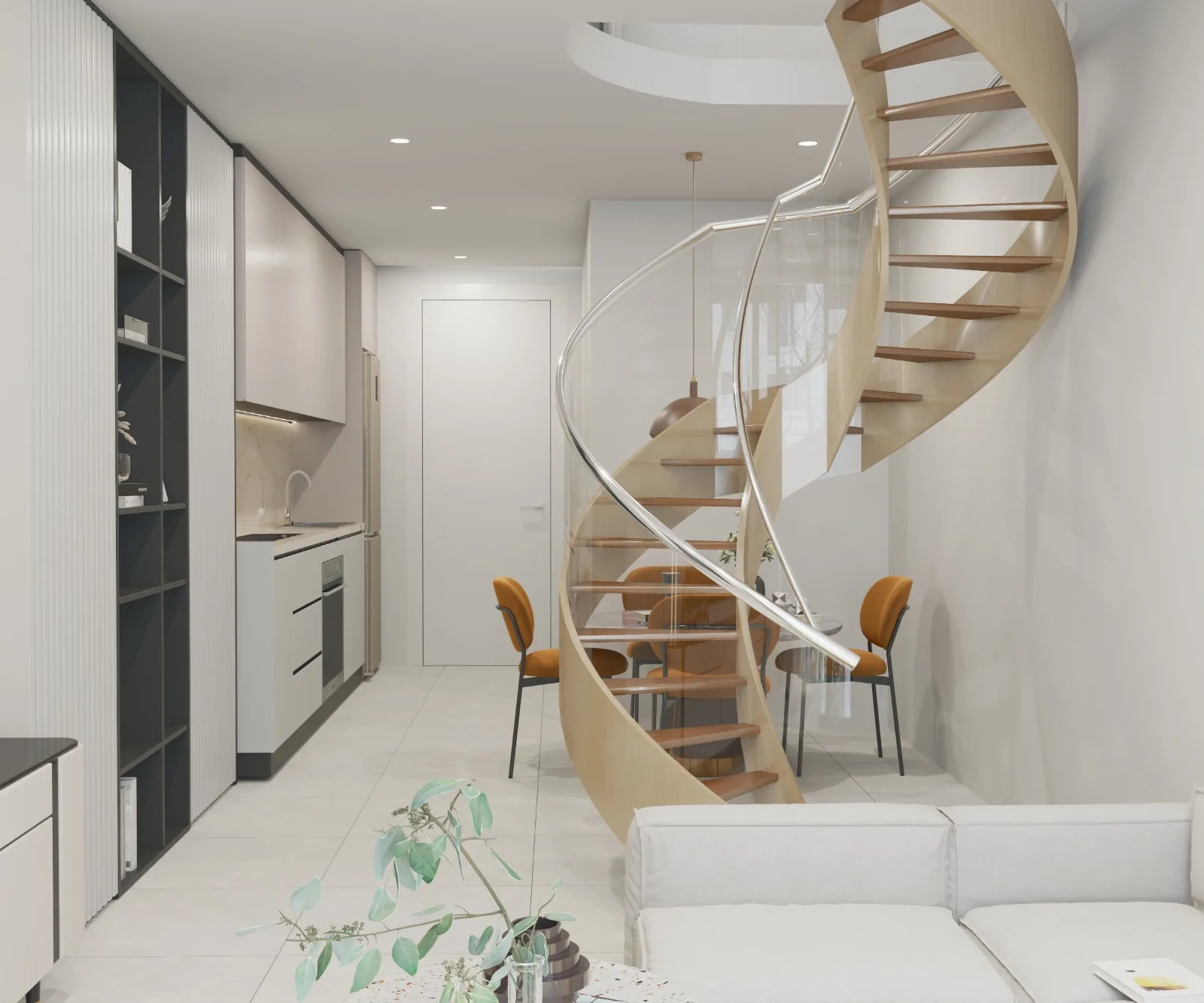 Peristeri, Atina — Ticariden Konuta Dönüşüm Projesinde On Üç Eşyalı Daire — 10