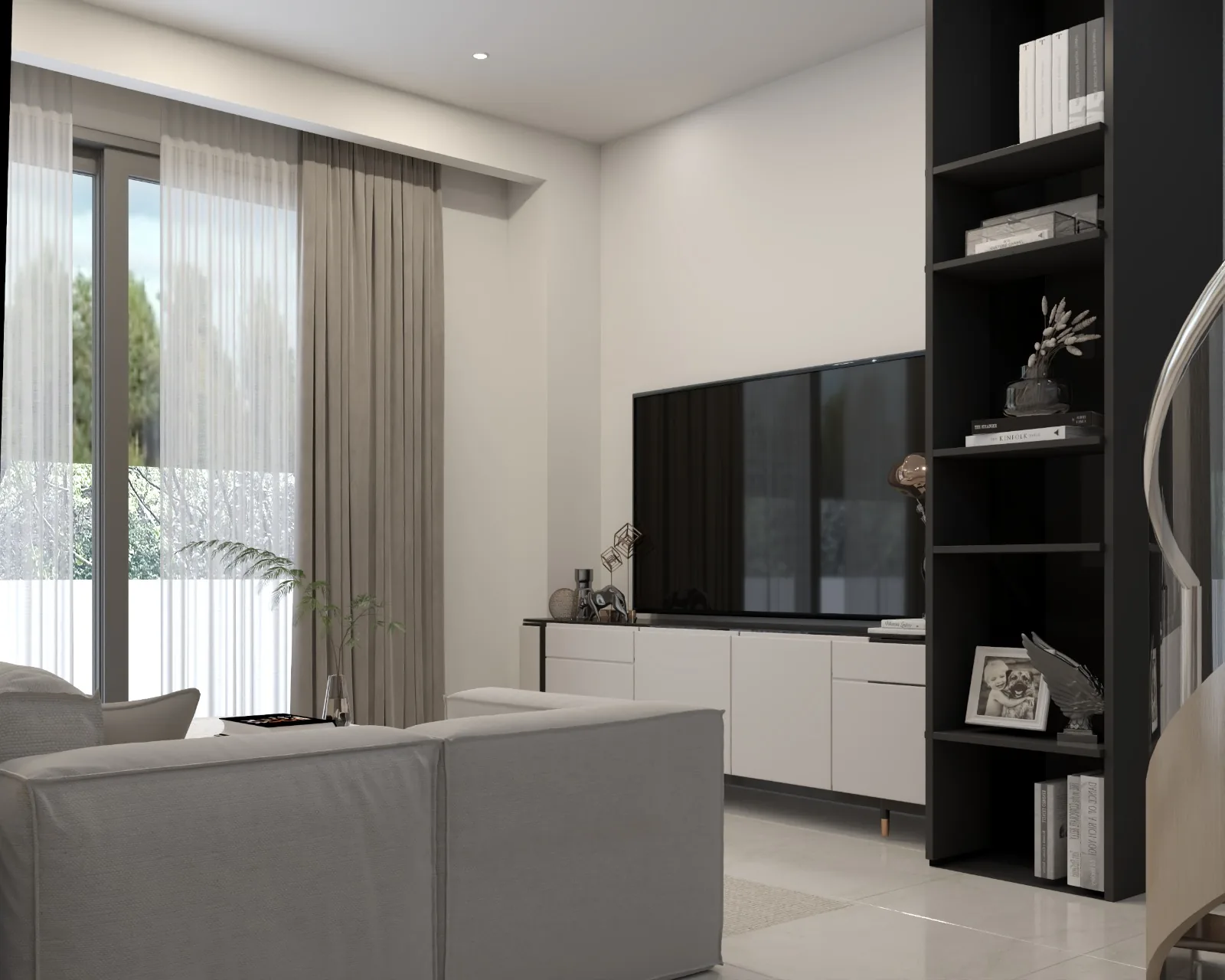 Peristeri, Atina — Ticariden Konuta Dönüşüm Projesinde On Üç Eşyalı Daire — 11