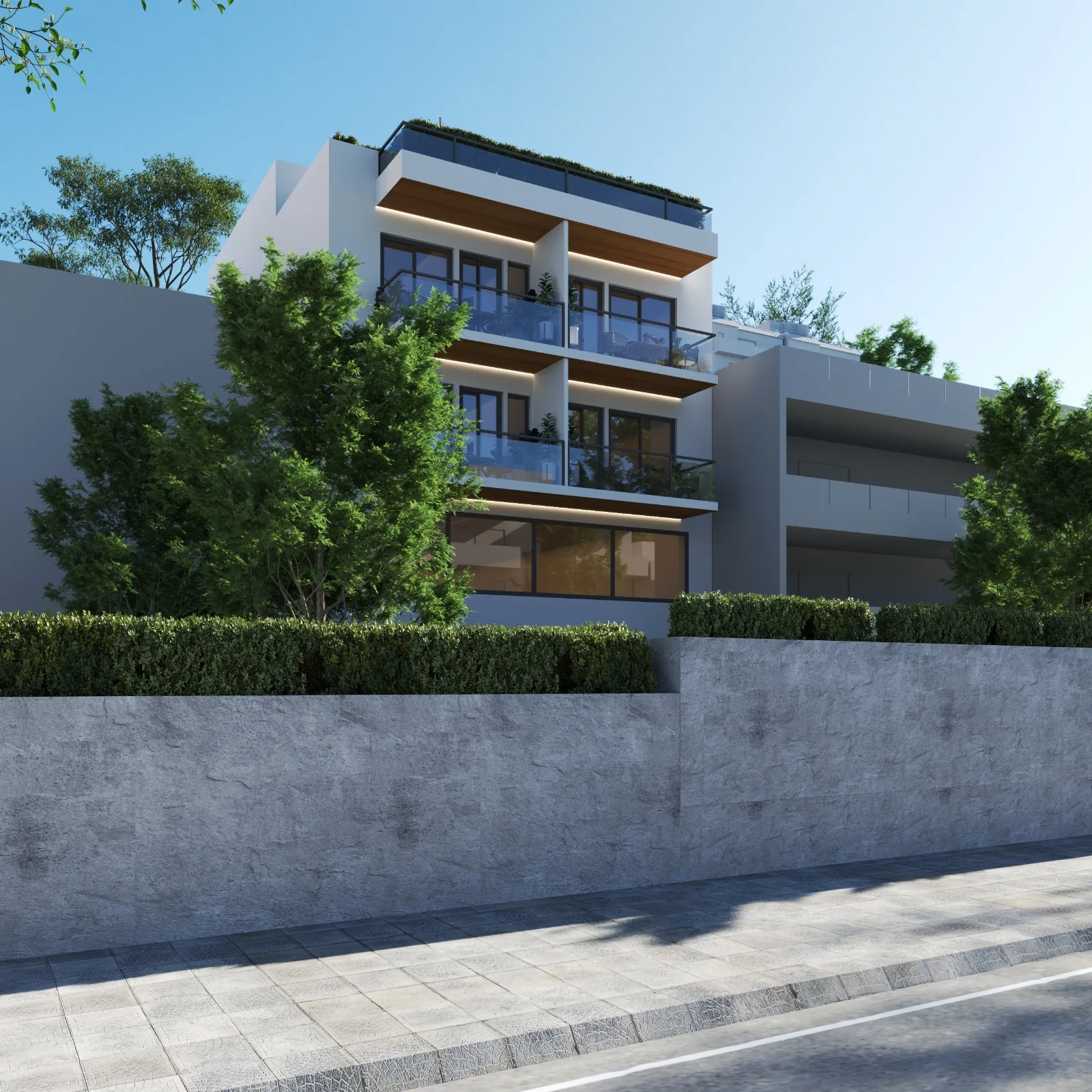 Peristeri, Atina — Ticariden Konuta Dönüşüm Projesinde On Üç Eşyalı Daire — 5