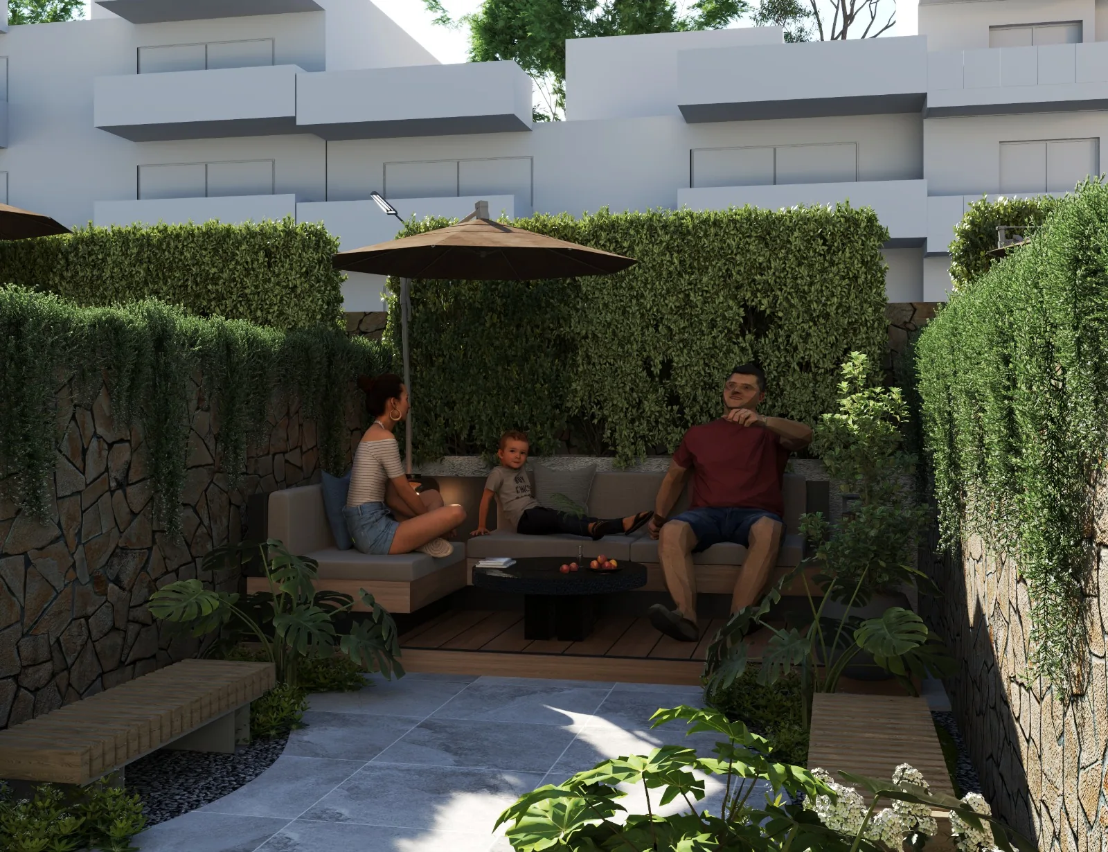 Peristeri, Atina — Ticariden Konuta Dönüşüm Projesinde On Üç Eşyalı Daire — 6
