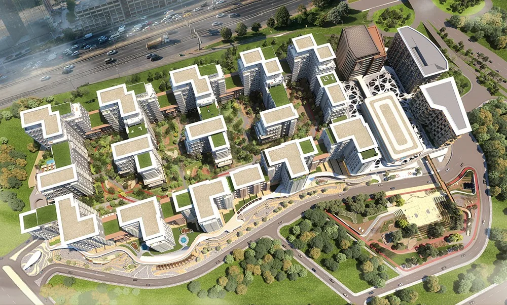 Topkapı, Zeytinburnu — 1+1 to 5+1 Residences — 12