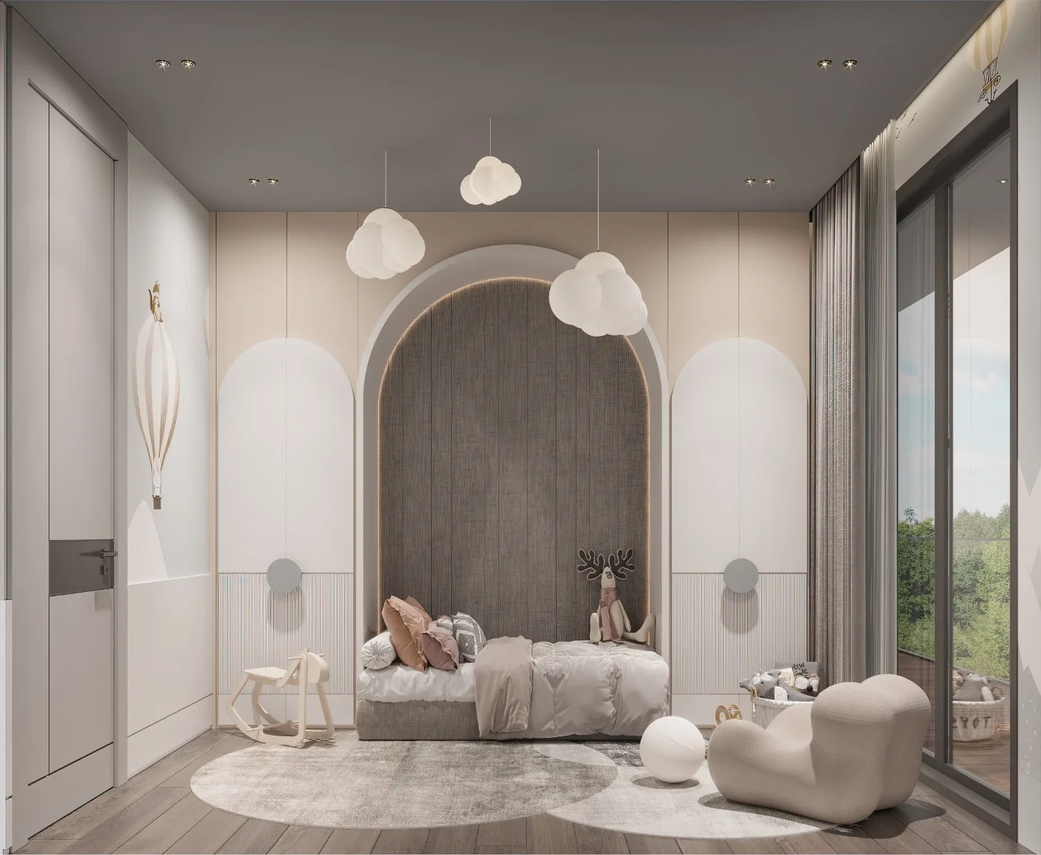 Yeni Levent, Sarıyer — Peyzajlı Bir Yerleşimde 1+1'den 4+1'e Konutlar — 14